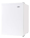 Sunpentown RF-244W 2.4 cu.ft. Compact Refrigerator with Energy Star-White, Gray