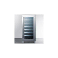 Summit CL15WC Wine and Beverage Center, Glass