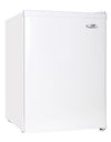Sunpentown RF-244W 2.4 cu.ft. Compact Refrigerator with Energy Star-White, Gray