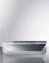 Summit Appliance ADAH1636SS Under Cabinet 36" Wide Convertible ADA Compliant Range Hood for Ducted or Ductless Use in Stainless Steel Finish with Remote Wall Switch, 160 CFM Maximum Air Movement