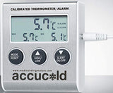 Summit Appliance AlarmKIT High/Low Temperature alarm with NIST Calibrated Temperature Readout, LCD Sisplay, Audible and Visual Alarms Alert, Glycol-encased Temperature Probe