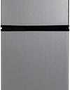 Sunpentown RF-314SS 3.1 cu.ft. Double Door Refrigerator with Energy Star-Stainless Steel, Cubic Feet, Gray