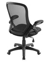 Modway Assert Mesh Adjustable Swivel Computer Desk Office Chair In Black
