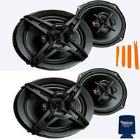Sony Two Pairs XS-R6946 4-Way 6x9 Coaxial Speakers