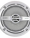 Sony XS-MP1611 6.5" RMS 65 Watt Dual Cone Marine Speakers Stereo 4 ohm, White