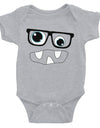 Monster With Glasses Baby Bodysuit Gift