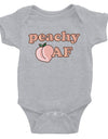 365 Printing Peachy AF Funny Saying Baby Bodysuit Gift Cute Infant Jumpsuit Gift