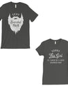 Taken By Sexy Bearded Man Matching Couple Gift Shirts Cool Grey
