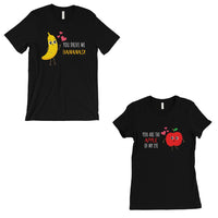 Drive Me Bananas Matching Couple Shirts Black Cute Couples Gifts