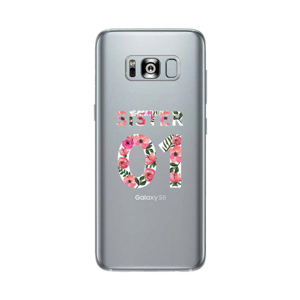 Sister01 - Clear Phone Case