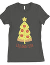 Crustmas Pizza Womens T-Shirt