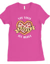 Stole Pizza My Heart Womens Cute Valentine's Day T-Shirt Gifts