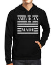 American Made Unisex Black Trendy Graphic Hoodie For 4th Of July