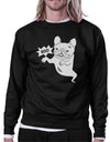 Boo French Bulldog Ghost Black SweatShirt