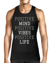 Positive Mind Vibes Life Unisex Tank Top Weight Lifting Shirt