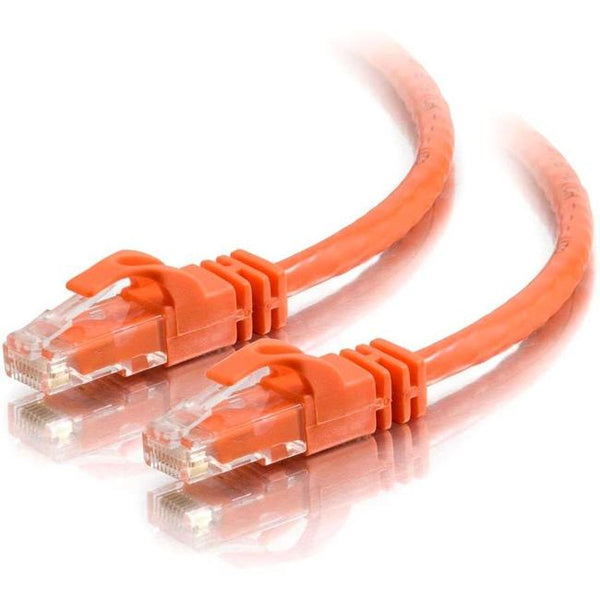 C2G-14ft Cat6 Snagless Crossover Unshielded (UTP) Network Patch Cable - Orange