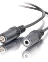 C2G 12ft 3.5mm M-F Stereo Audio Extension Cable