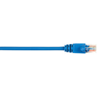 Black Box CAT5e Value Line Patch Cable, Stranded, Blue, 3-ft. (0.9-m), 25-Pack
