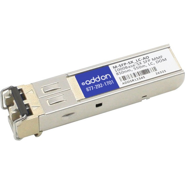 AddOn Hirschmann M-SFP-SX-LC Compatible TAA Compliant 1000Base-SX SFP Transceiver (MMF, 850nm, 550m, LC, DOM)