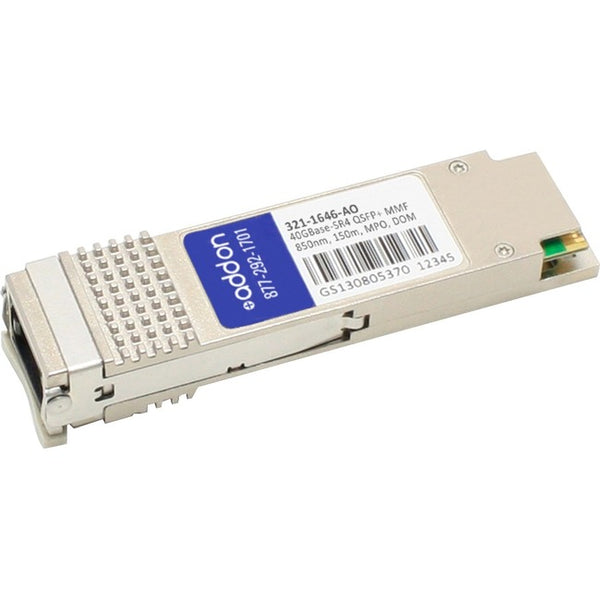 AddOn NetScout 321-1646 Compatible TAA Compliant 40GBase-SR4 QSFP+ Transceiver (MMF, 850nm, 150m, MPO, DOM)