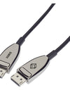 Black Box DisplayPort 1.4 Active Optical Cable (AOC) - 8K60, 32.4 Gbps, 15-m (49.2-ft.)