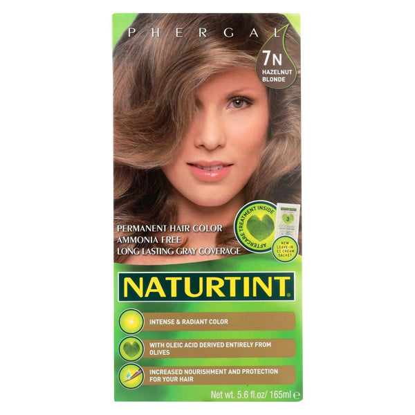 Naturtint Hair Color - Permanent - 7n - Hazelnut Blonde - 5.28 Oz