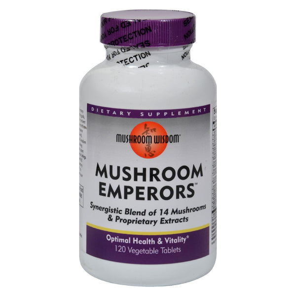 Mushroom Wisdom Mushroom Emperors - 120 Vtablets