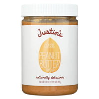 Justin's Nut Butter Peanut Butter - Classic - Case Of 6 - 28 Oz.