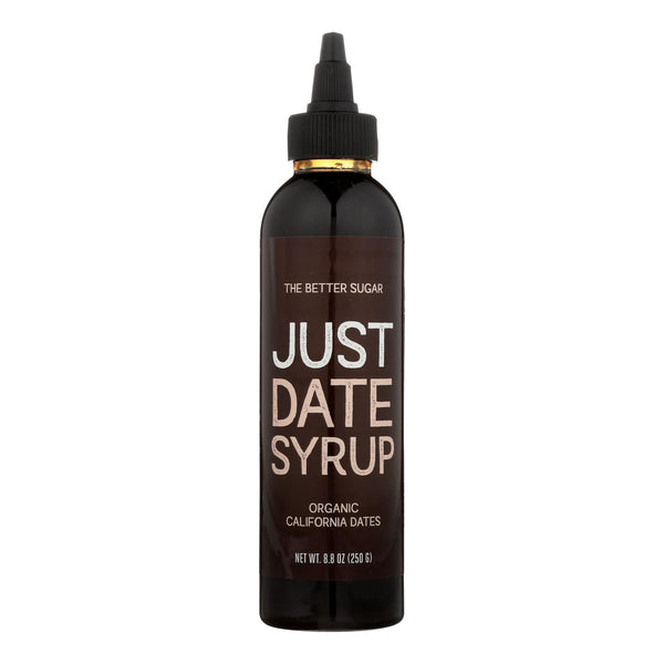 Just Date Syrup 100% Organic California Dates Syrup - Case Of 6 - 8.8 Oz