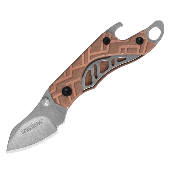 Kershaw Cinder Folder 1.375 inch Blade Copper Handle