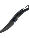 Kershaw Reverb XL Folder 3in Black Blade Carbon Fiber Handle
