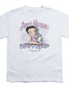 Betty Boop/sweet Dreams - S/s Youth 18/1 - White