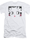 Betty Boop/close Up - S/s Adult 30/1 - White