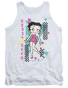 Betty Boop/booping 80s Style - Adult Tank - White