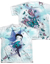 Betty Boop/sparkle Fairy-s/s Youth Poly Crew-white