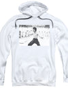 Bruce Lee/triumphant-adult Pull-over Hoodie-white