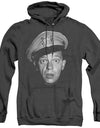 Andy Griffith/barney Head - Adult Heather Hoodie - Black
