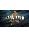 Star Trek Discovery/star Trek Discovery Logo-cotton Front / Poly Back Beach Towel-white