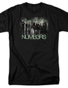 Numb3rs/numbers Cast - S/s Adult 18/1 - Black
