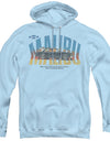 Chevrolet/thumbs Up-adult Pull-over Hoodie-light Blue