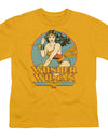 Dc/wonder Woman - S/s Youth 18/1 - Gold
