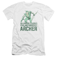 Dc/archer-premuim Canvas Adult Slim Fit 30/1-white