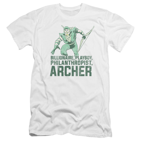 Dc/archer-premuim Canvas Adult Slim Fit 30/1-white