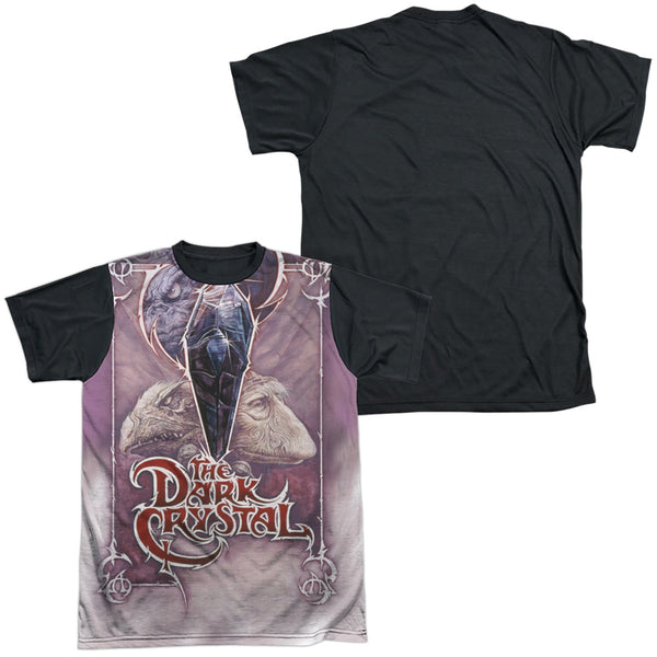 Dark Crystal/the Crystal-s/s Adult White Front Black Back  -white