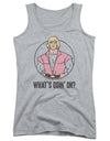 Masters Of The Universe/whats Goin On-juniors Tank Top  -athletic Heather