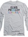 Elvis Presley/35- L/s Adult 18/1 -silver