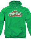 Play Doh/lid-adult Pull-over Hoodie-kelly Green