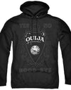 Ouija/planchette-adult Pull-over Hoodie-black