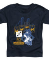 Monopoly/the True Railroad Tycoon-s/s Toddler Tee-navy