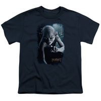 The Hobbit/gollum Poster - S/s Youth 18/1 - Navy